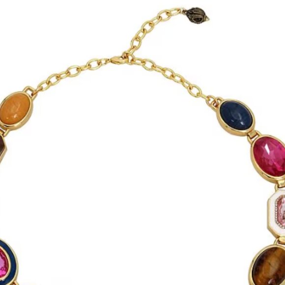 KURT GEIGER LONDON Signature Stone Gem Necklace - Picture 6 of 11